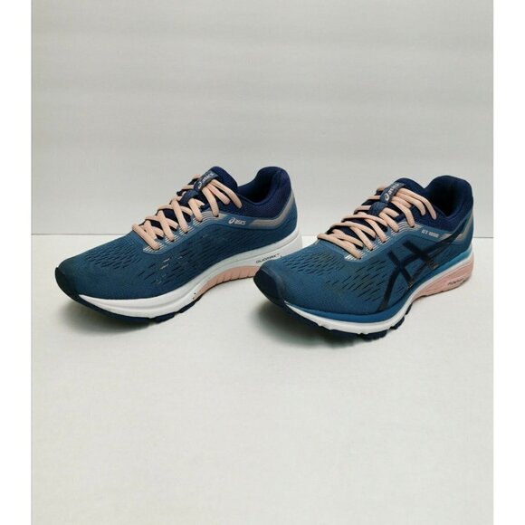 ASICS GT-1000 7 Navy / Peach Size 7.5 M(B) Women's Sneaker Running Shoes - Picture 2 of 5